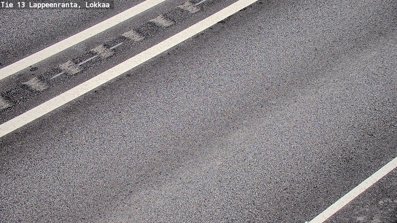 Weather Camera Image Väg 13 Lokkaa rakan, Lappeenranta, Etelä-Karjala