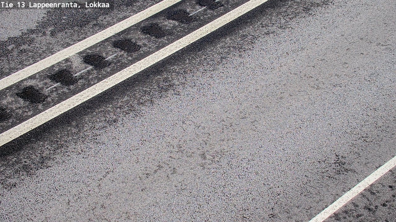 Weather Camera Image Väg 13 Lokkaa rakan, Lappeenranta, Etelä-Karjala