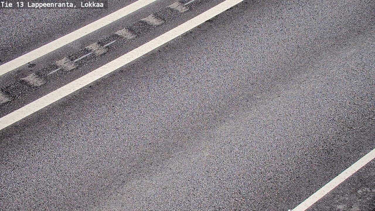 Weather Camera Image Väg 13 Lokkaa rakan, Lappeenranta, Etelä-Karjala