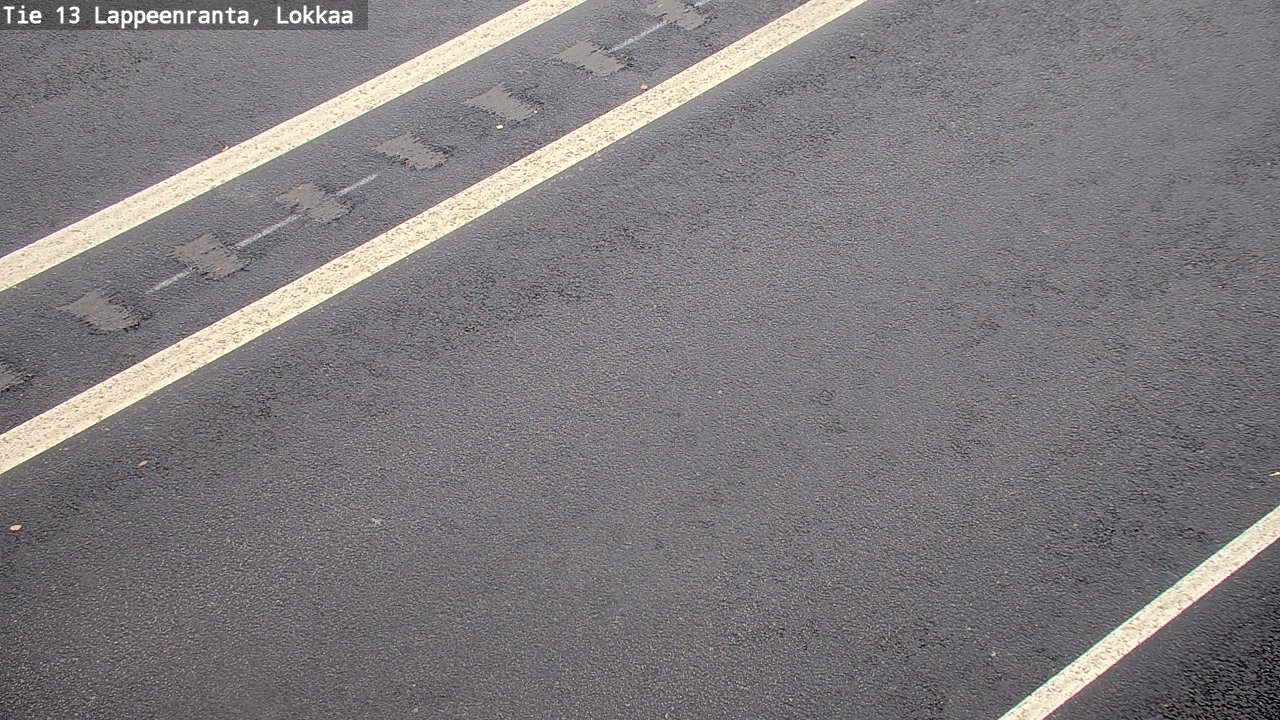 Weather Camera Image Väg 13 Lokkaa rakan, Lappeenranta, Etelä-Karjala