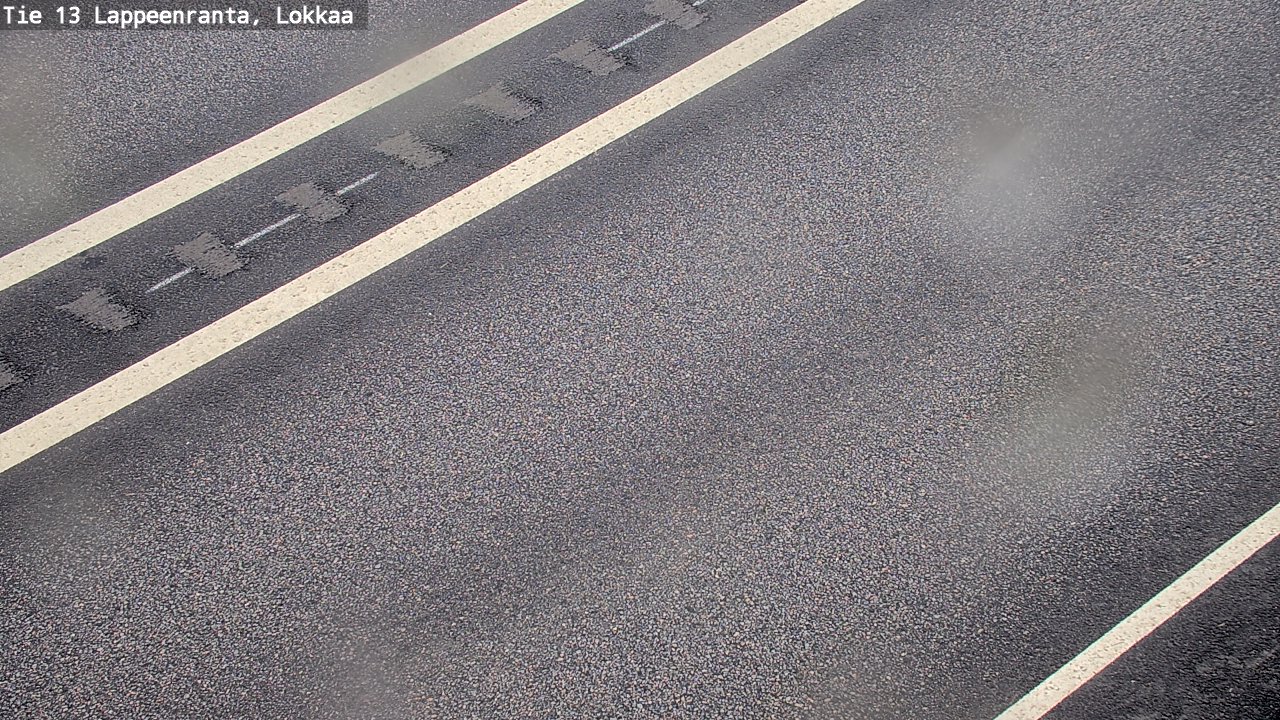 Weather Camera Image Väg 13 Lokkaa rakan, Lappeenranta, Etelä-Karjala