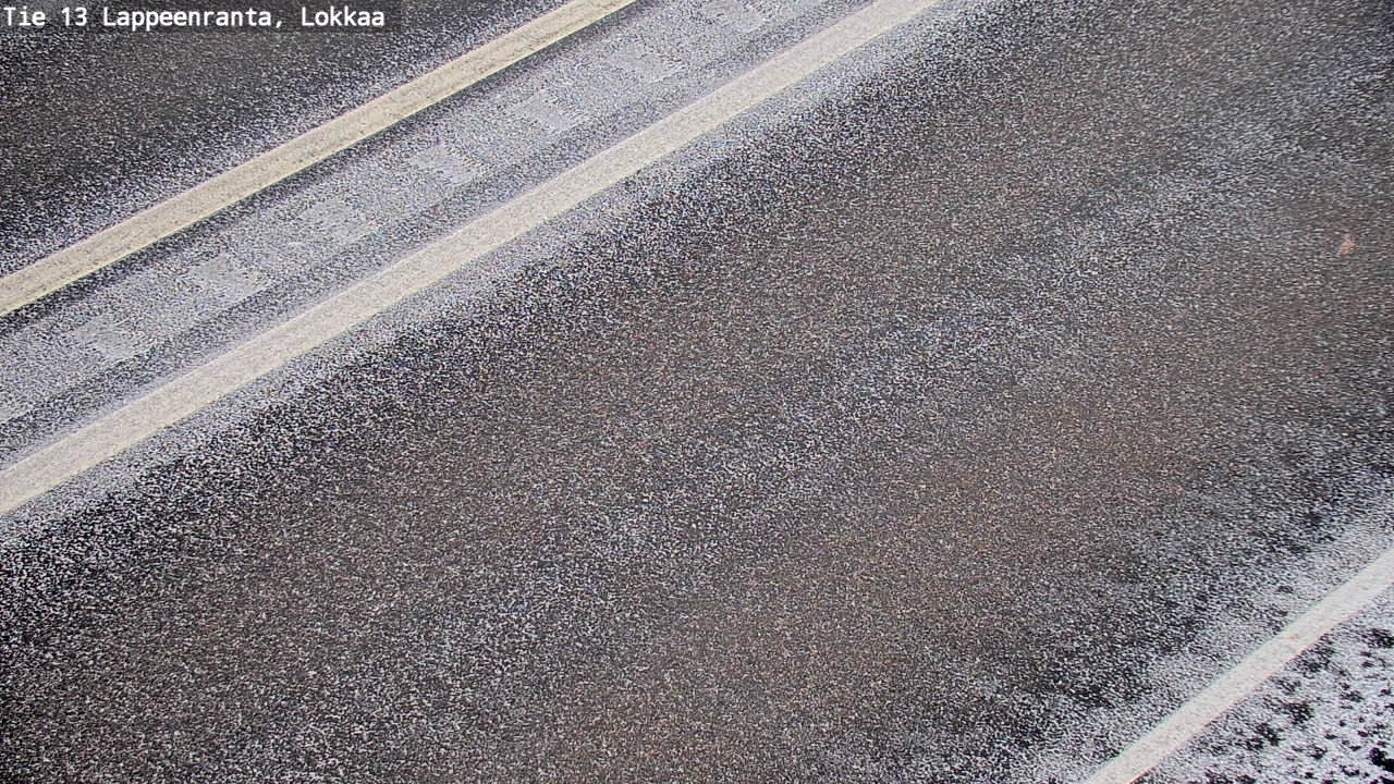 Kelikamerat Kuva Tie 13 Lokkaan suora, Lappeenranta, Etelä-Karjala