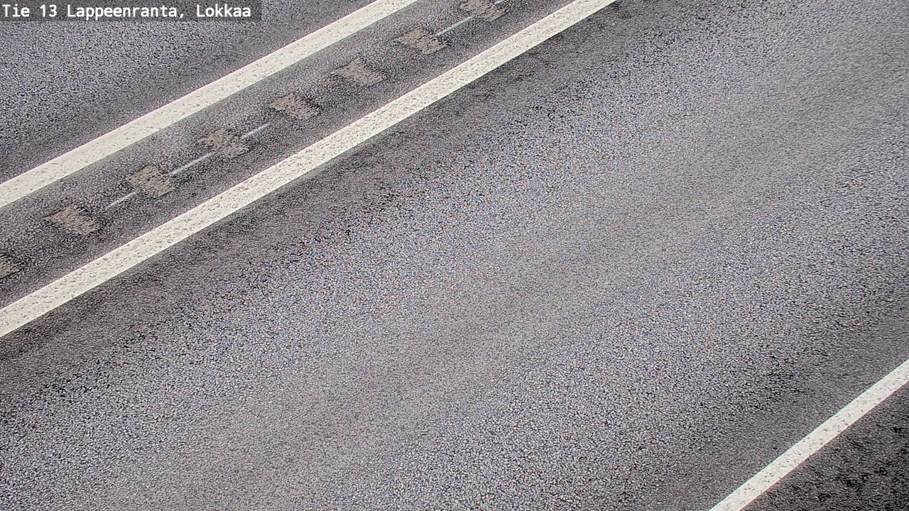 Weather Camera Image Väg 13 Lokkaa rakan, Lappeenranta, Etelä-Karjala