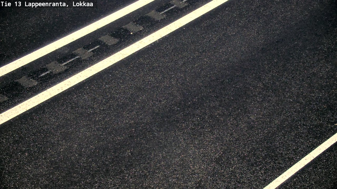 Weather Camera Image Väg 13 Lokkaa rakan, Lappeenranta, Etelä-Karjala