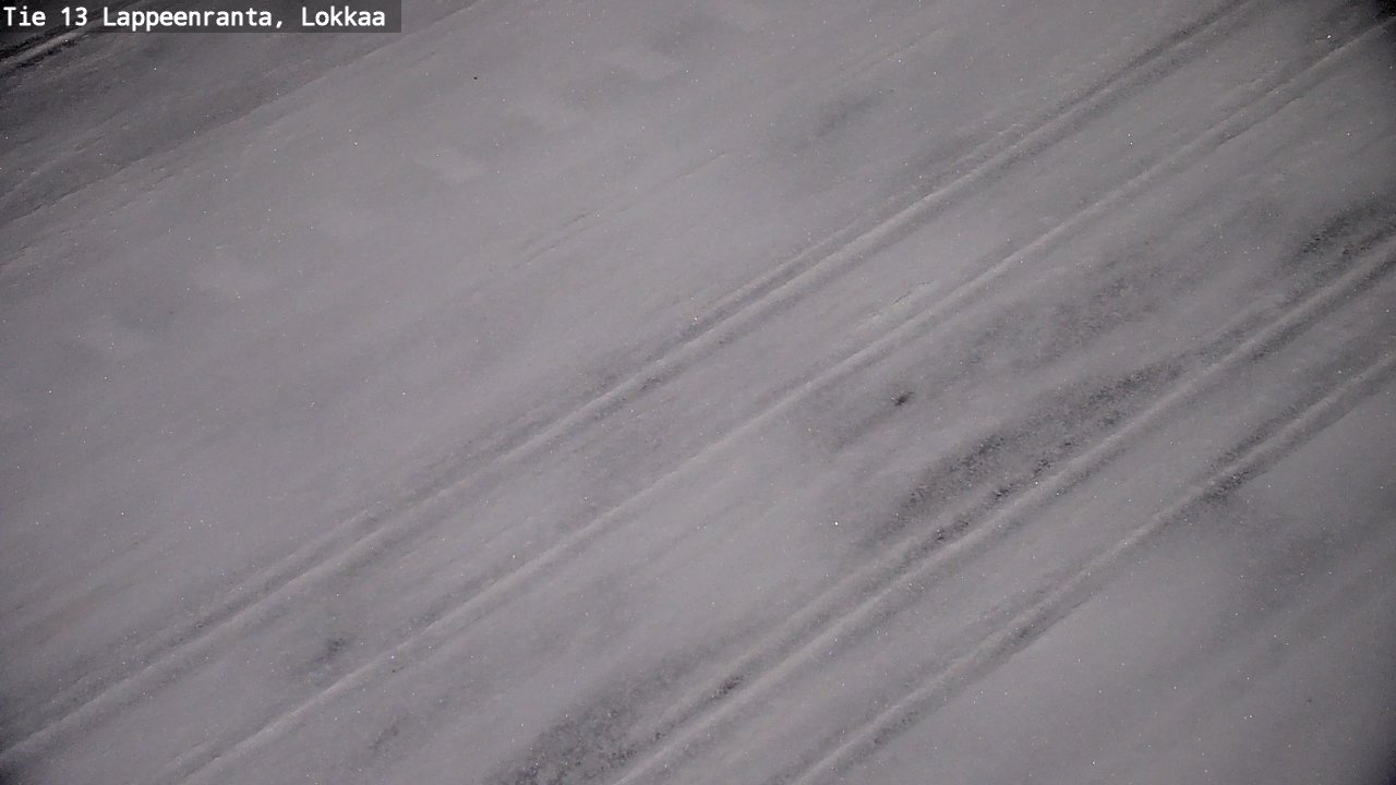 Kelikamerat Kuva Tie 13 Lokkaan suora, Lappeenranta, Etelä-Karjala