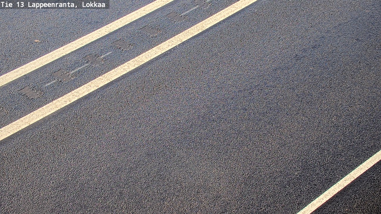 Kelikamerat Kuva Tie 13 Lokkaan suora, Lappeenranta, Etelä-Karjala