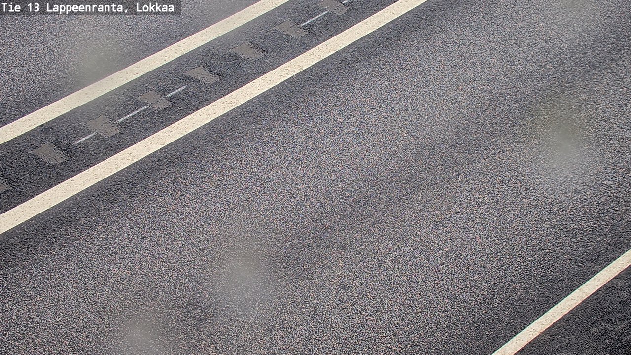 Kelikamerat Kuva Tie 13 Lokkaan suora, Lappeenranta, Etelä-Karjala