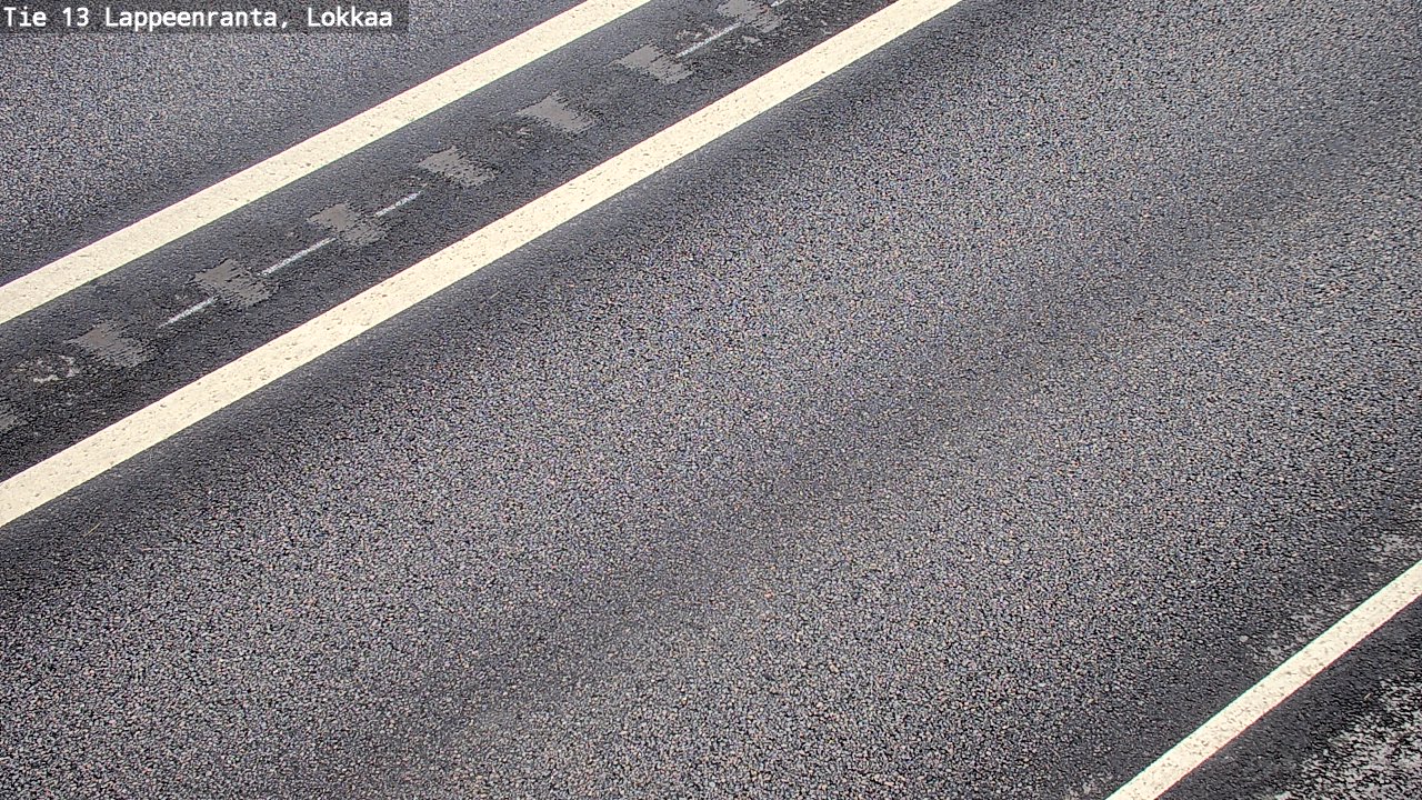 Weather Camera Image Väg 13 Lokkaa rakan, Lappeenranta, Etelä-Karjala
