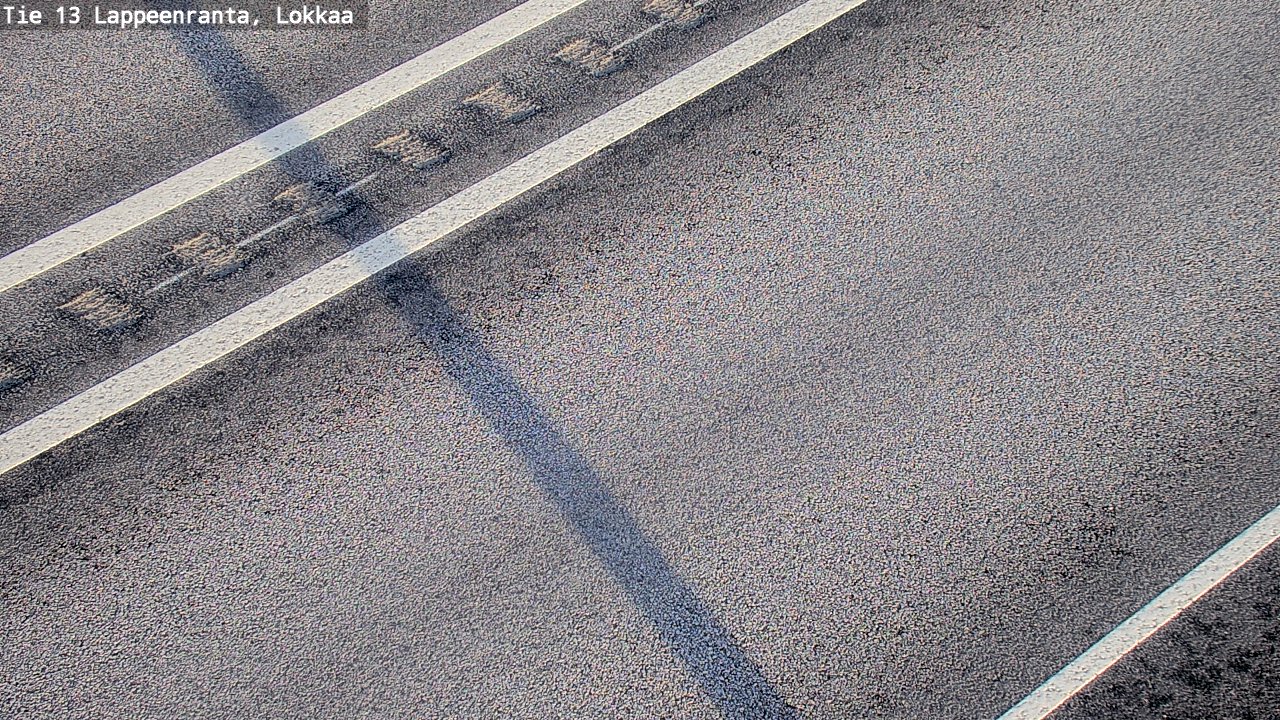 Kelikamerat Kuva Tie 13 Lokkaan suora, Lappeenranta, Etelä-Karjala
