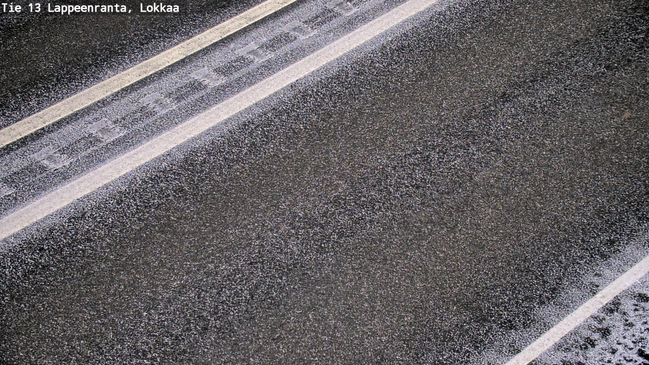 Kelikamerat Kuva Tie 13 Lokkaan suora, Lappeenranta, Etelä-Karjala