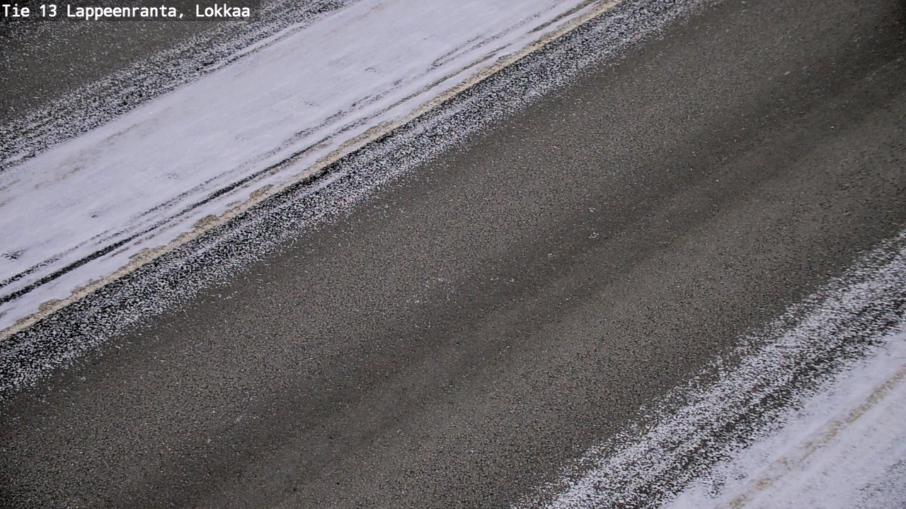 Kelikamerat Kuva Tie 13 Lokkaan suora, Lappeenranta, Etelä-Karjala