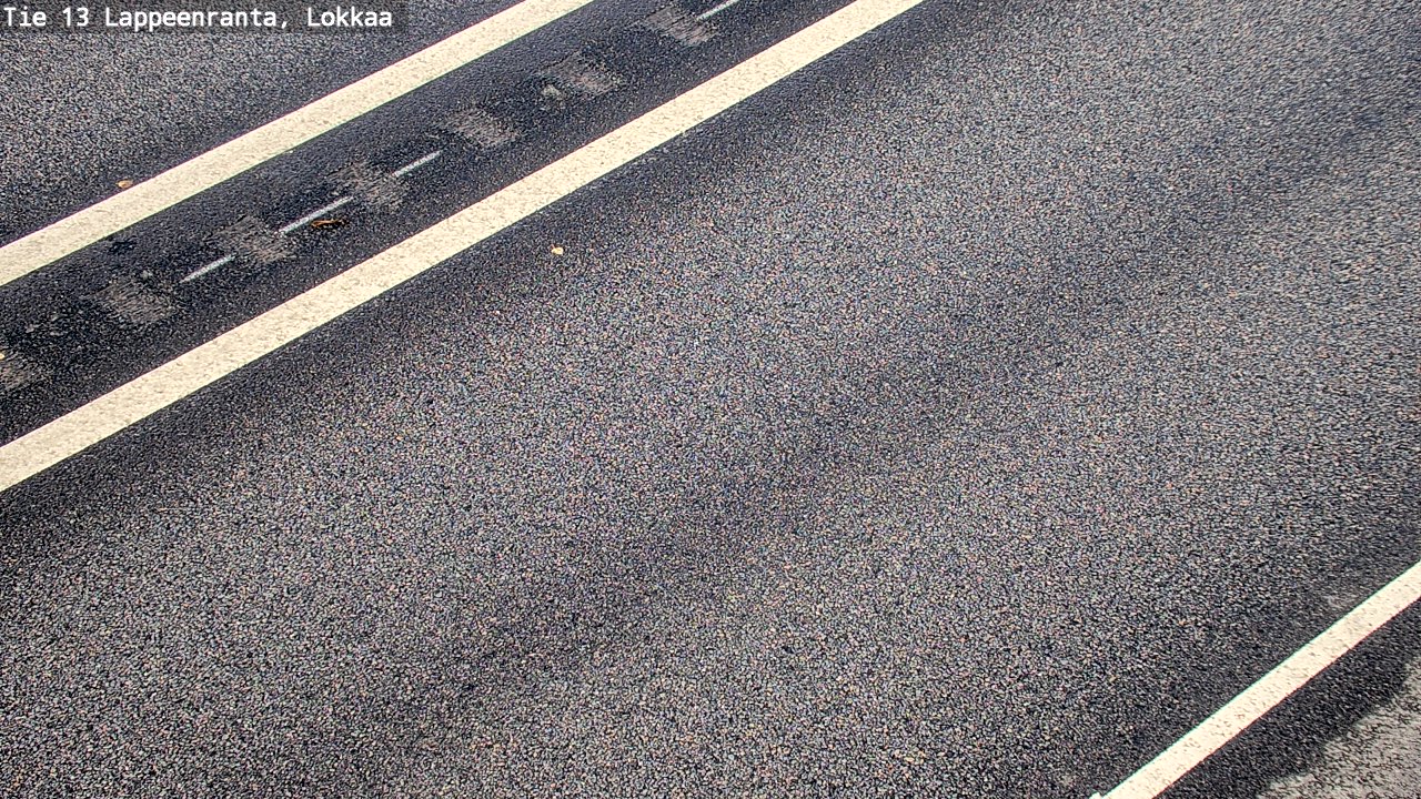 Kelikamerat Kuva Tie 13 Lokkaan suora, Lappeenranta, Etelä-Karjala