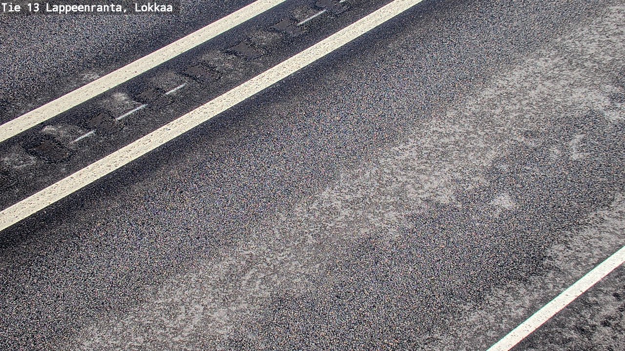 Weather Camera Image Väg 13 Lokkaa rakan, Lappeenranta, Etelä-Karjala