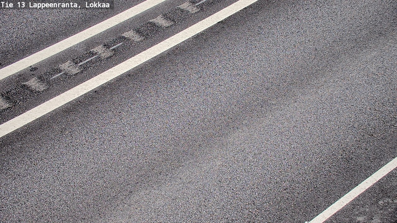 Weather Camera Image Väg 13 Lokkaa rakan, Lappeenranta, Etelä-Karjala