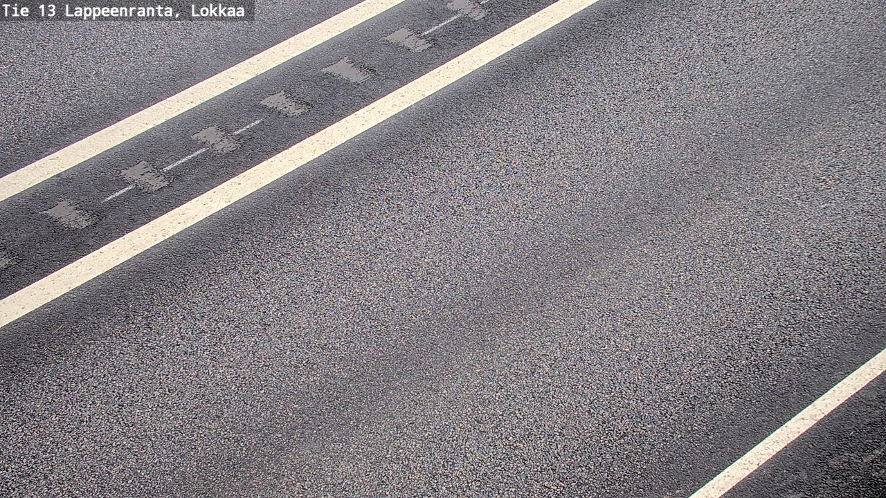 Weather Camera Image Väg 13 Lokkaa rakan, Lappeenranta, Etelä-Karjala
