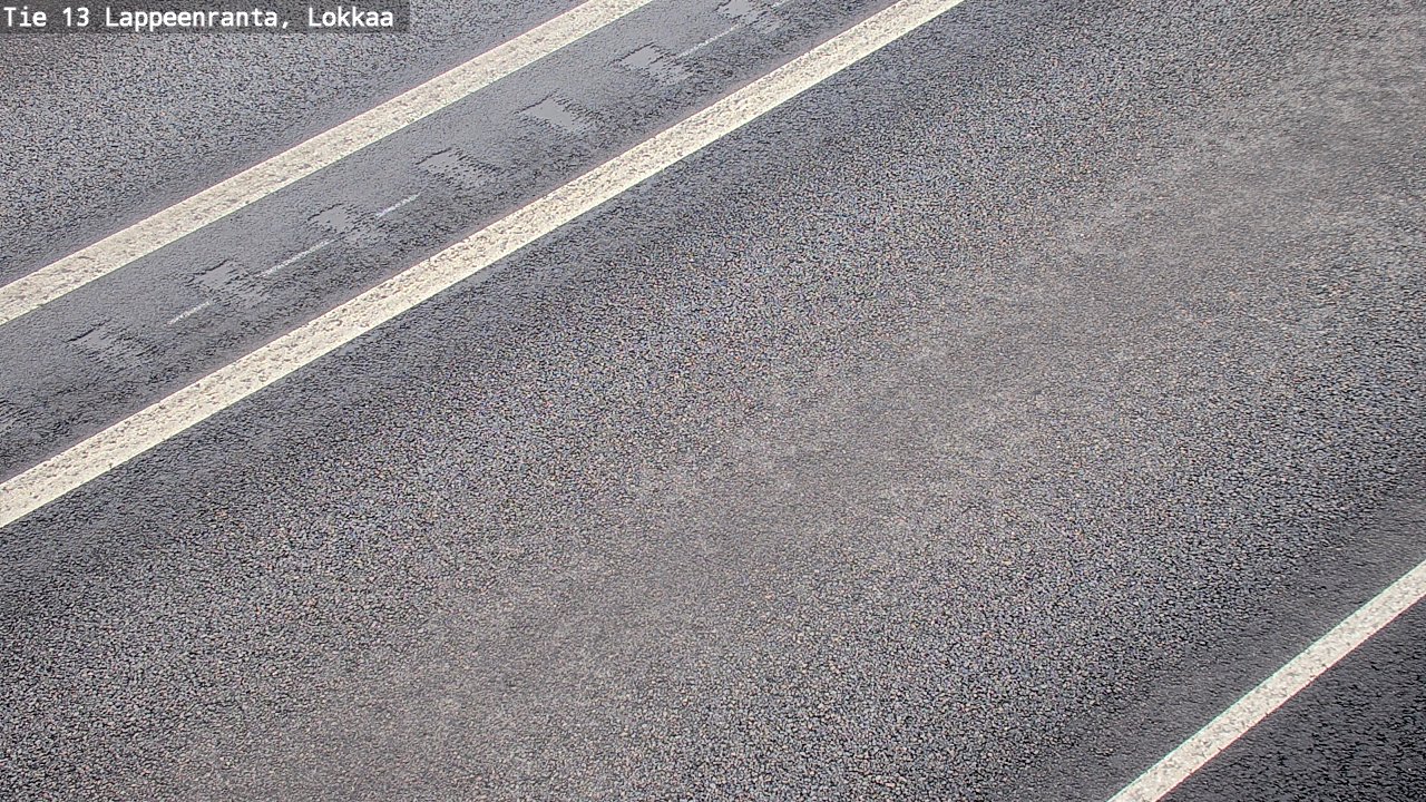 Kelikamerat Kuva Tie 13 Lokkaan suora, Lappeenranta, Etelä-Karjala