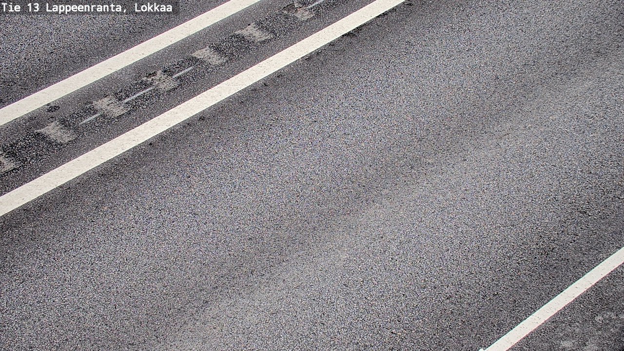 Weather Camera Image Väg 13 Lokkaa rakan, Lappeenranta, Etelä-Karjala