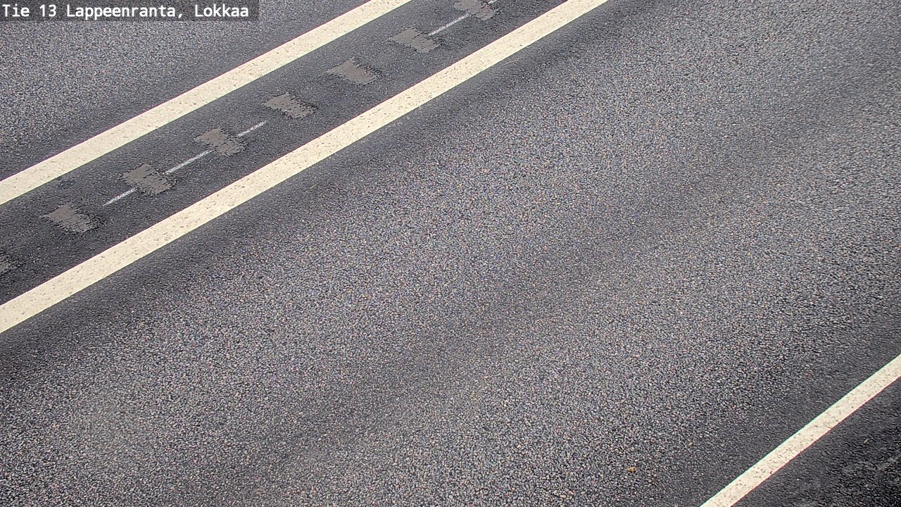 Weather Camera Image Väg 13 Lokkaa rakan, Lappeenranta, Etelä-Karjala