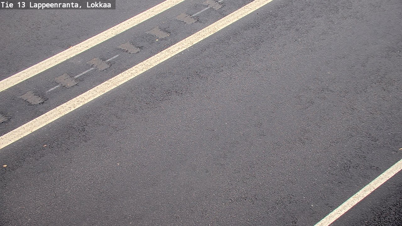 Weather Camera Image Väg 13 Lokkaa rakan, Lappeenranta, Etelä-Karjala