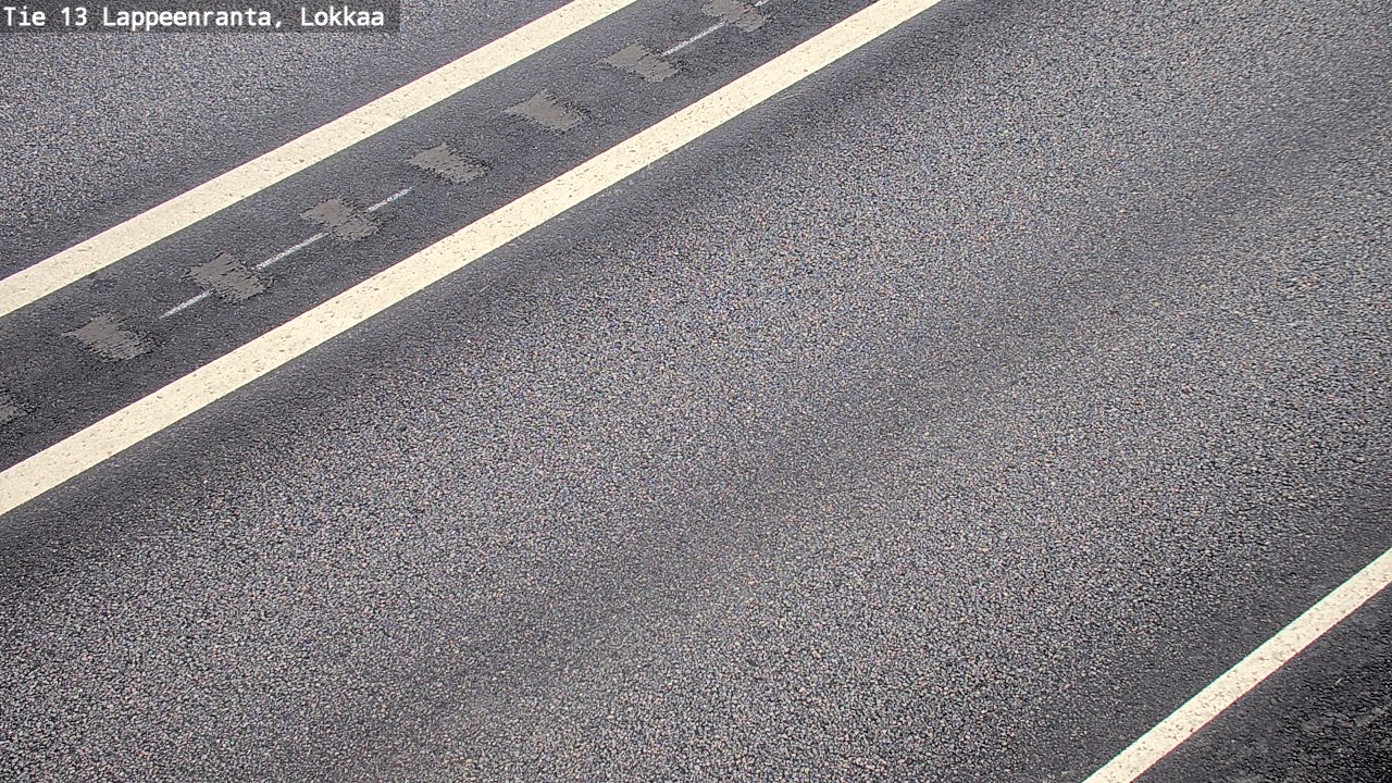 Weather Camera Image Väg 13 Lokkaa rakan, Lappeenranta, Etelä-Karjala