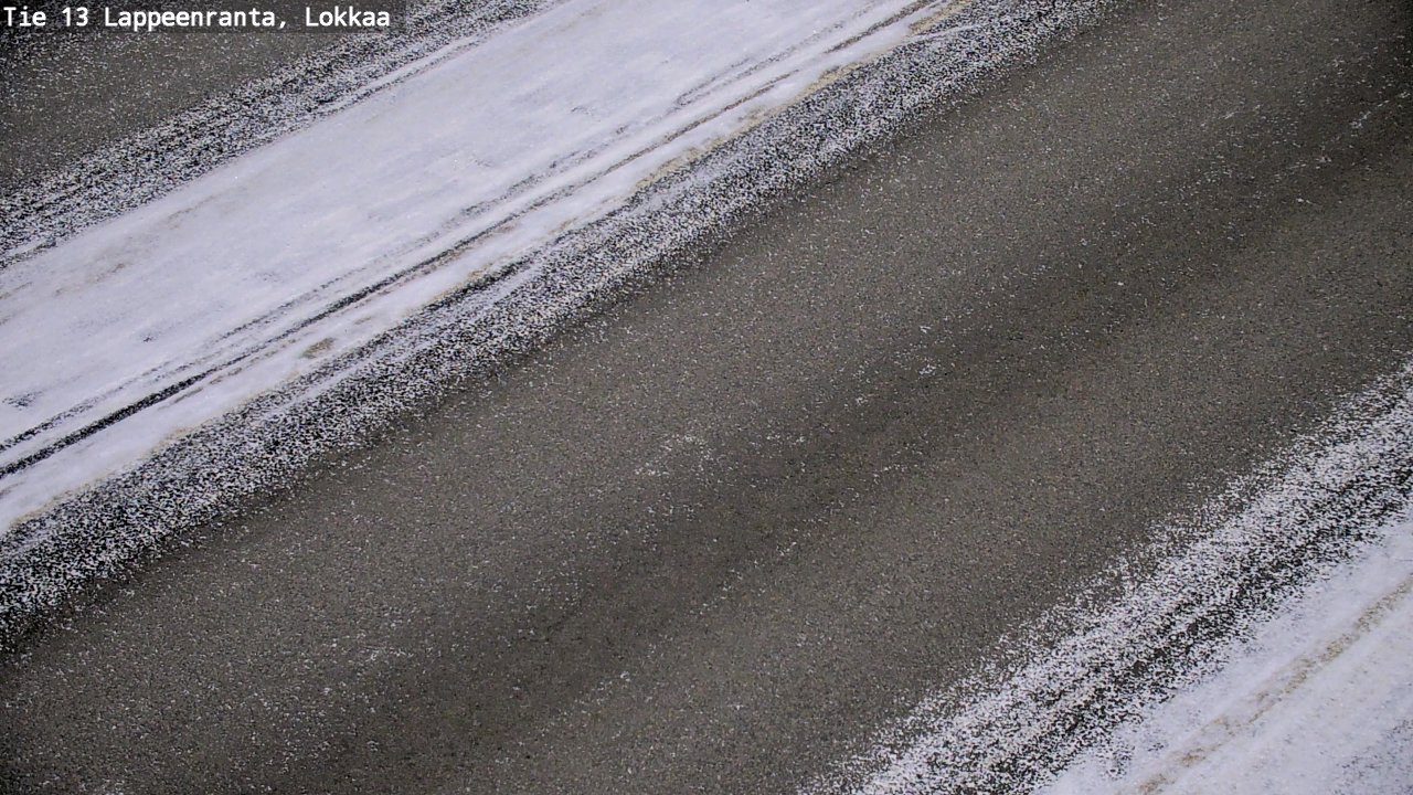 Kelikamerat Kuva Tie 13 Lokkaan suora, Lappeenranta, Etelä-Karjala