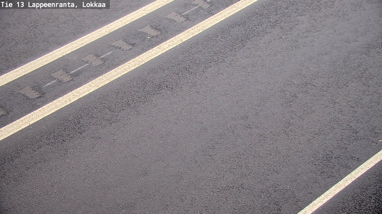 Weather Camera Image Väg 13 Lokkaa rakan, Lappeenranta, Etelä-Karjala