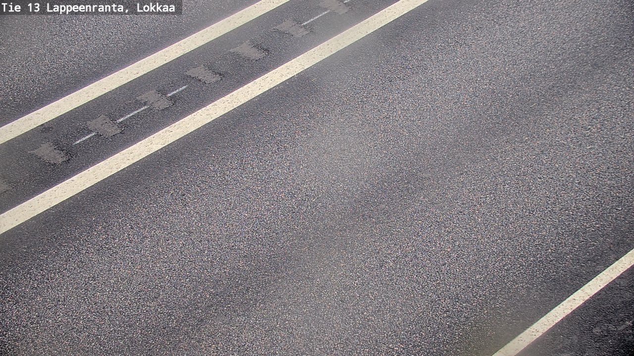Kelikamerat Kuva Tie 13 Lokkaan suora, Lappeenranta, Etelä-Karjala