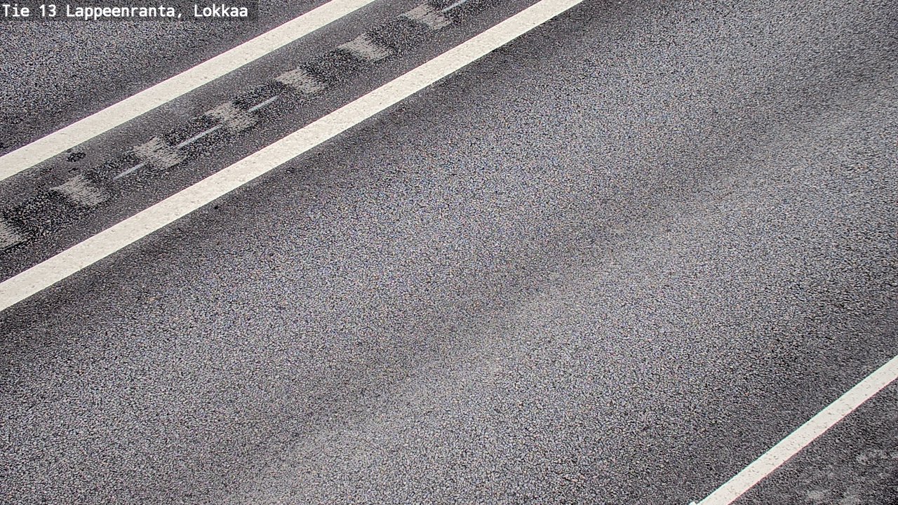 Weather Camera Image Väg 13 Lokkaa rakan, Lappeenranta, Etelä-Karjala
