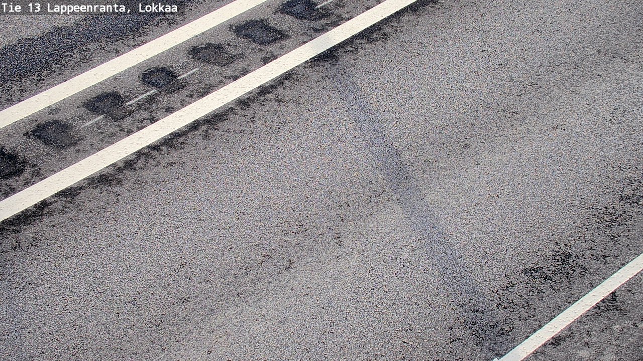 Weather Camera Image Väg 13 Lokkaa rakan, Lappeenranta, Etelä-Karjala