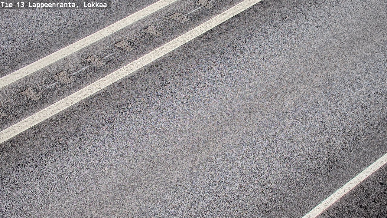 Weather Camera Image Väg 13 Lokkaa rakan, Lappeenranta, Etelä-Karjala