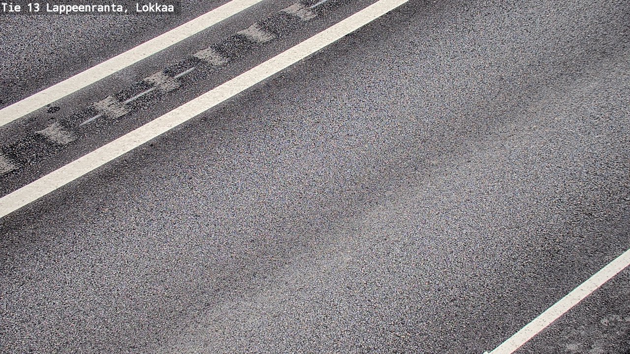 Weather Camera Image Väg 13 Lokkaa rakan, Lappeenranta, Etelä-Karjala