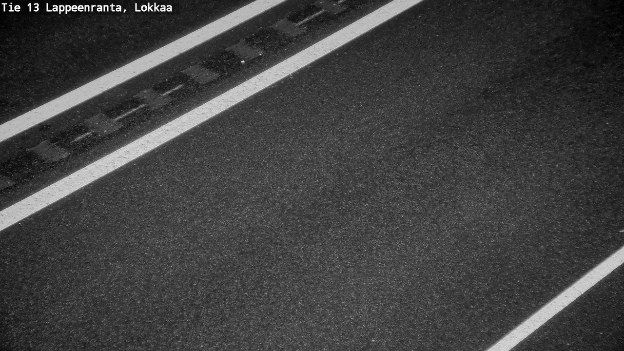 Weather Camera Image Väg 13 Lokkaa rakan, Lappeenranta, Etelä-Karjala