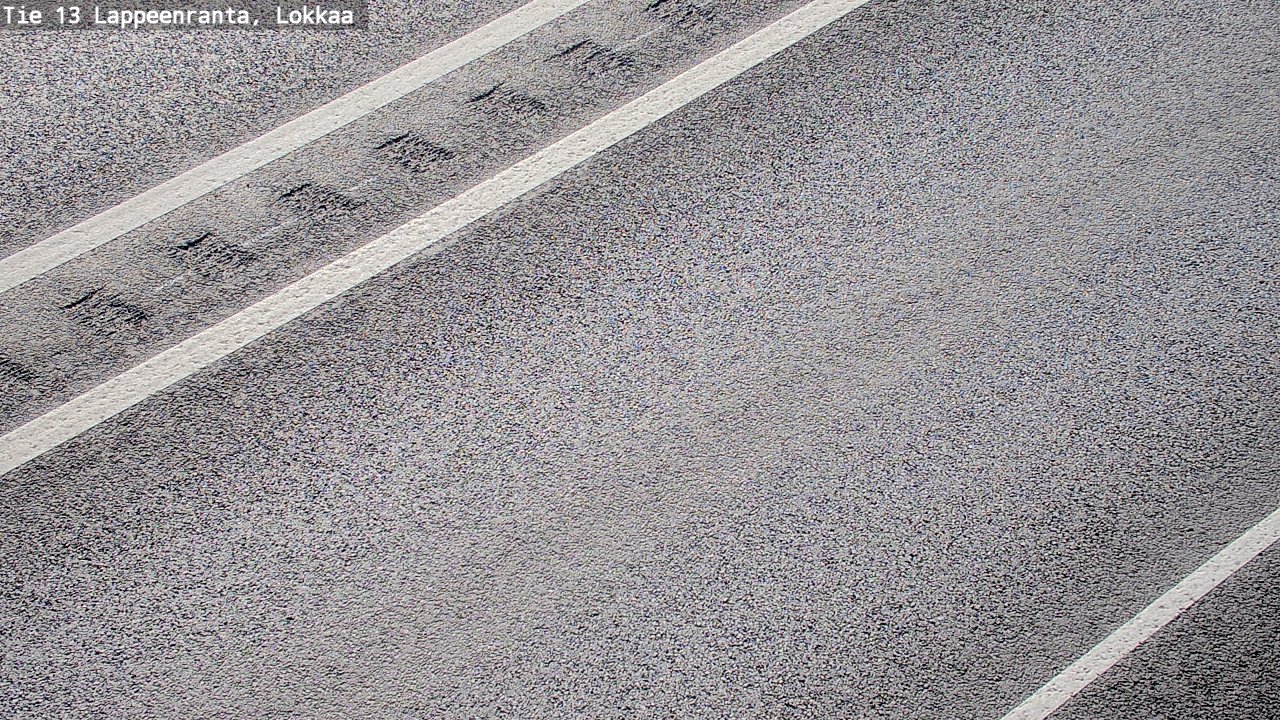 Weather Camera Image Väg 13 Lokkaa rakan, Lappeenranta, Etelä-Karjala