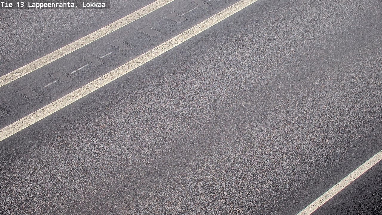 Kelikamerat Kuva Tie 13 Lokkaan suora, Lappeenranta, Etelä-Karjala