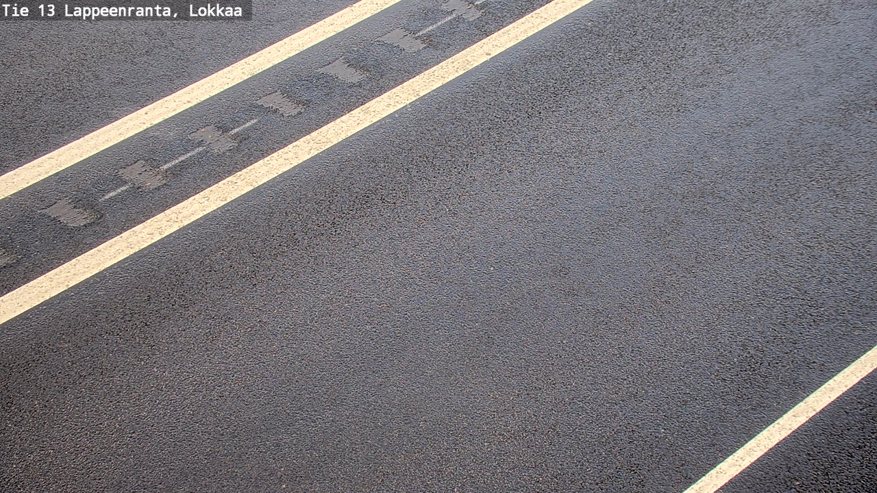 Kelikamerat Kuva Tie 13 Lokkaan suora, Lappeenranta, Etelä-Karjala