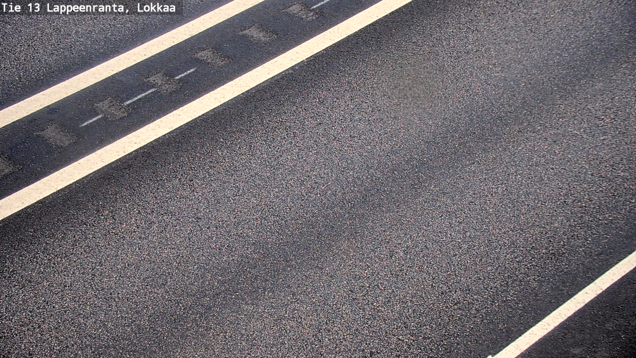 Kelikamerat Kuva Tie 13 Lokkaan suora, Lappeenranta, Etelä-Karjala