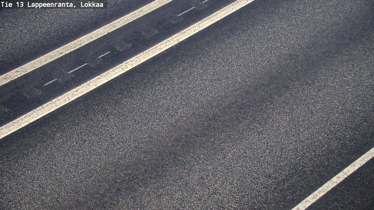 Kelikamerat Kuva Tie 13 Lokkaan suora, Lappeenranta, Etelä-Karjala