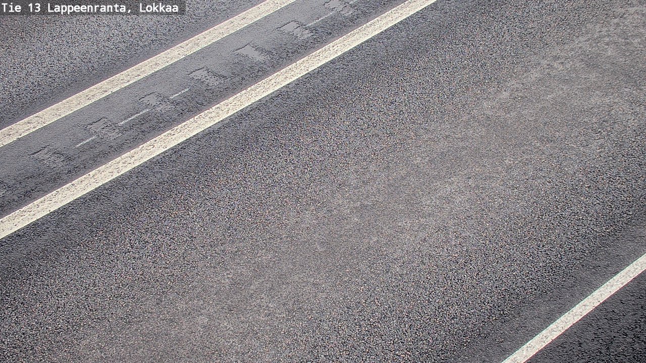 Kelikamerat Kuva Tie 13 Lokkaan suora, Lappeenranta, Etelä-Karjala