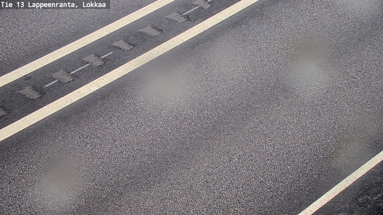 Weather Camera Image Väg 13 Lokkaa rakan, Lappeenranta, Etelä-Karjala