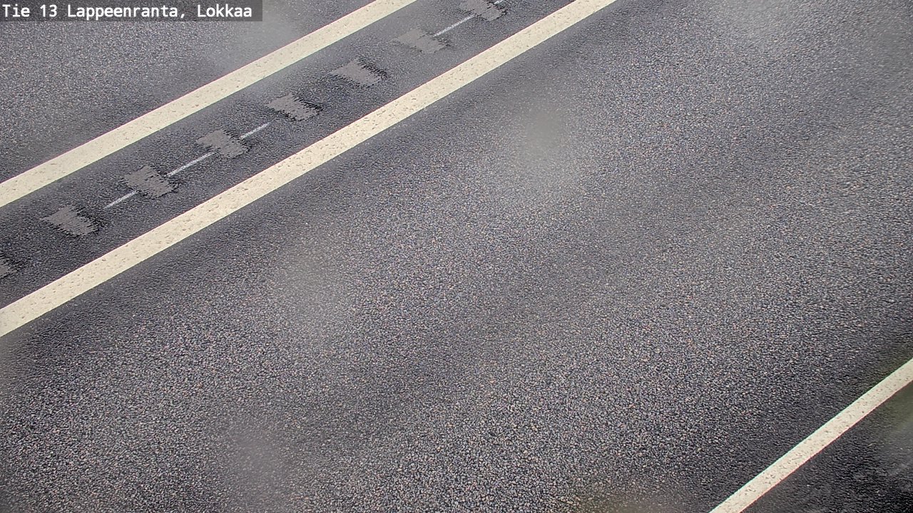 Kelikamerat Kuva Tie 13 Lokkaan suora, Lappeenranta, Etelä-Karjala