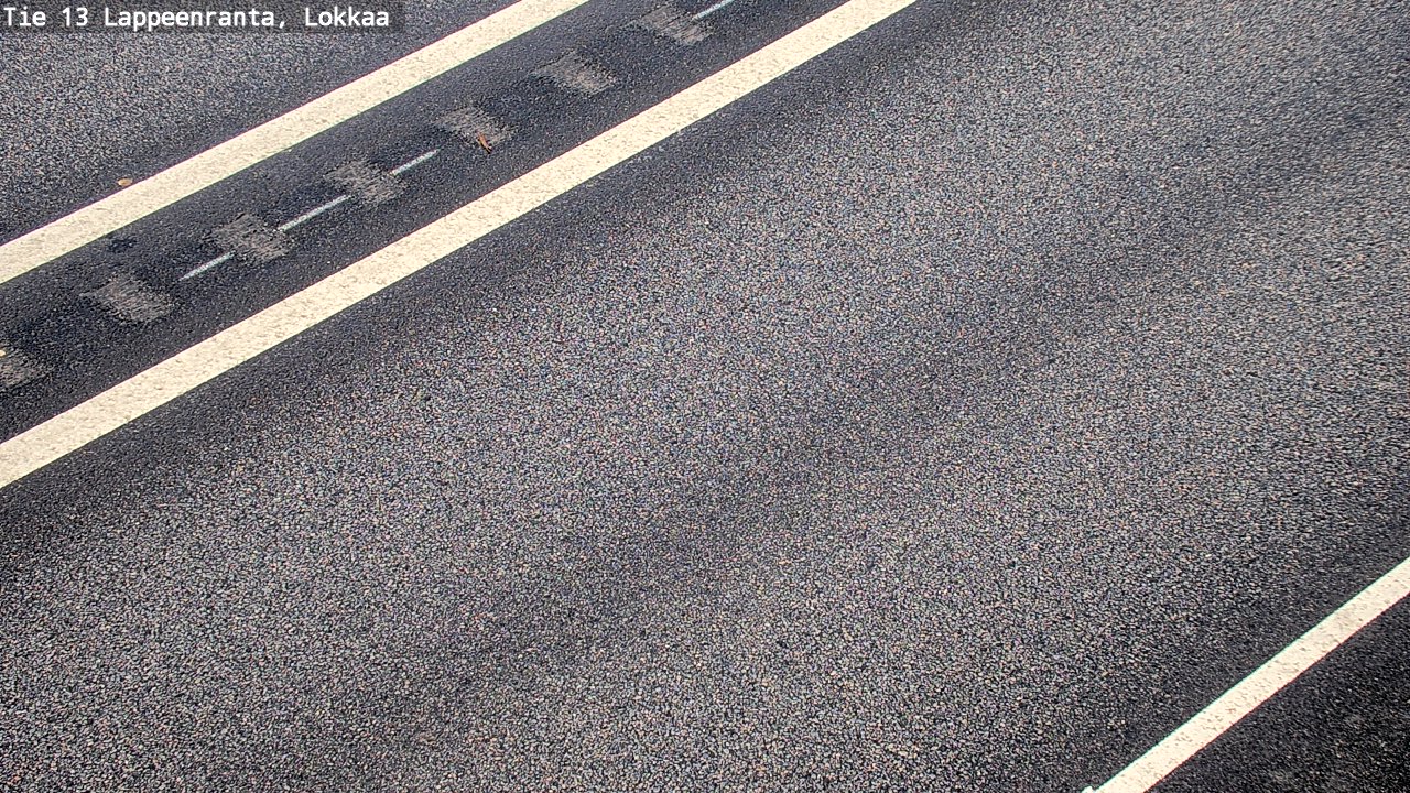 Kelikamerat Kuva Tie 13 Lokkaan suora, Lappeenranta, Etelä-Karjala