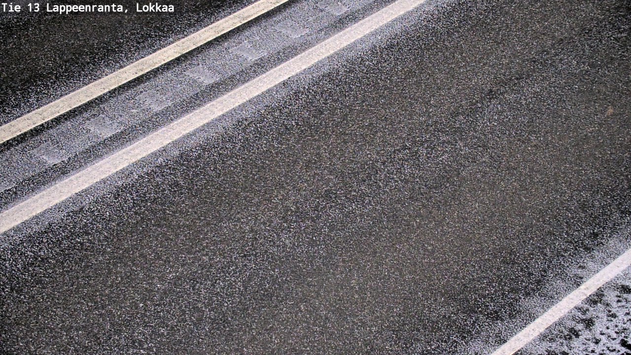 Kelikamerat Kuva Tie 13 Lokkaan suora, Lappeenranta, Etelä-Karjala