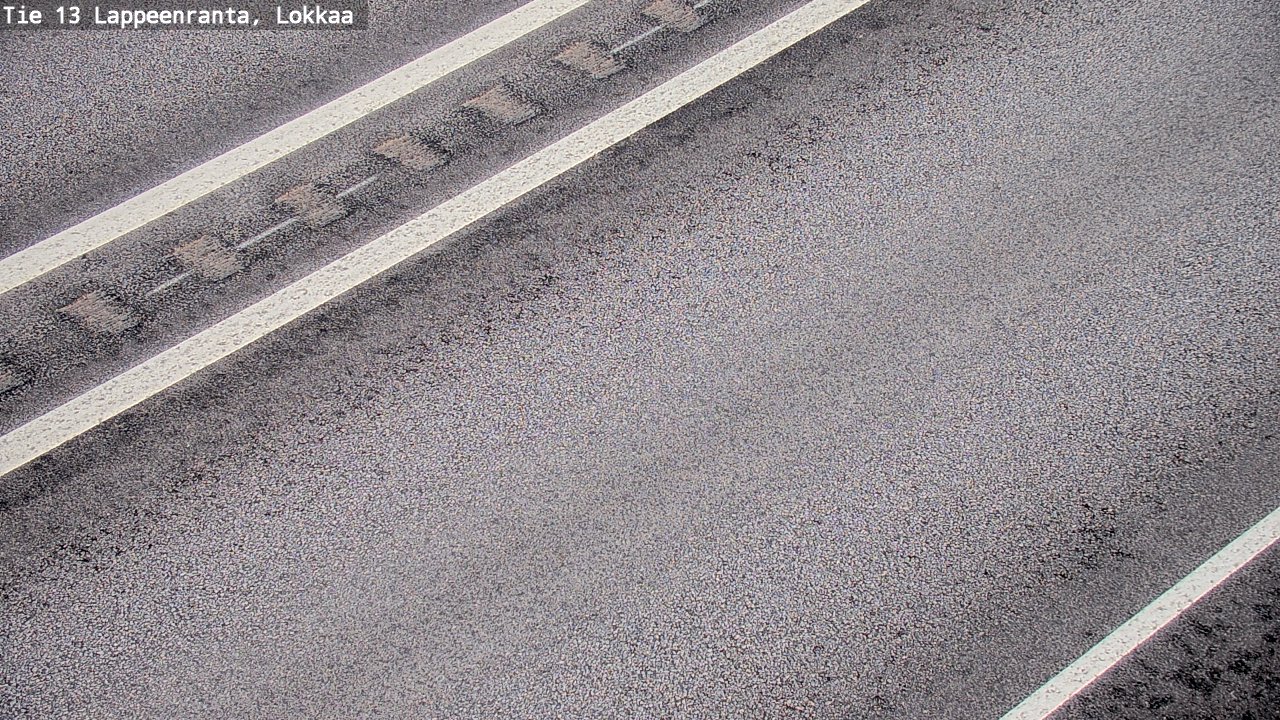 Weather Camera Image Väg 13 Lokkaa rakan, Lappeenranta, Etelä-Karjala