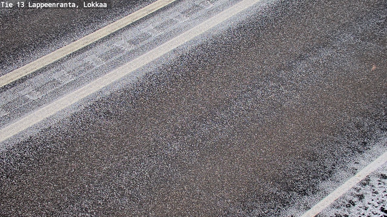 Kelikamerat Kuva Tie 13 Lokkaan suora, Lappeenranta, Etelä-Karjala