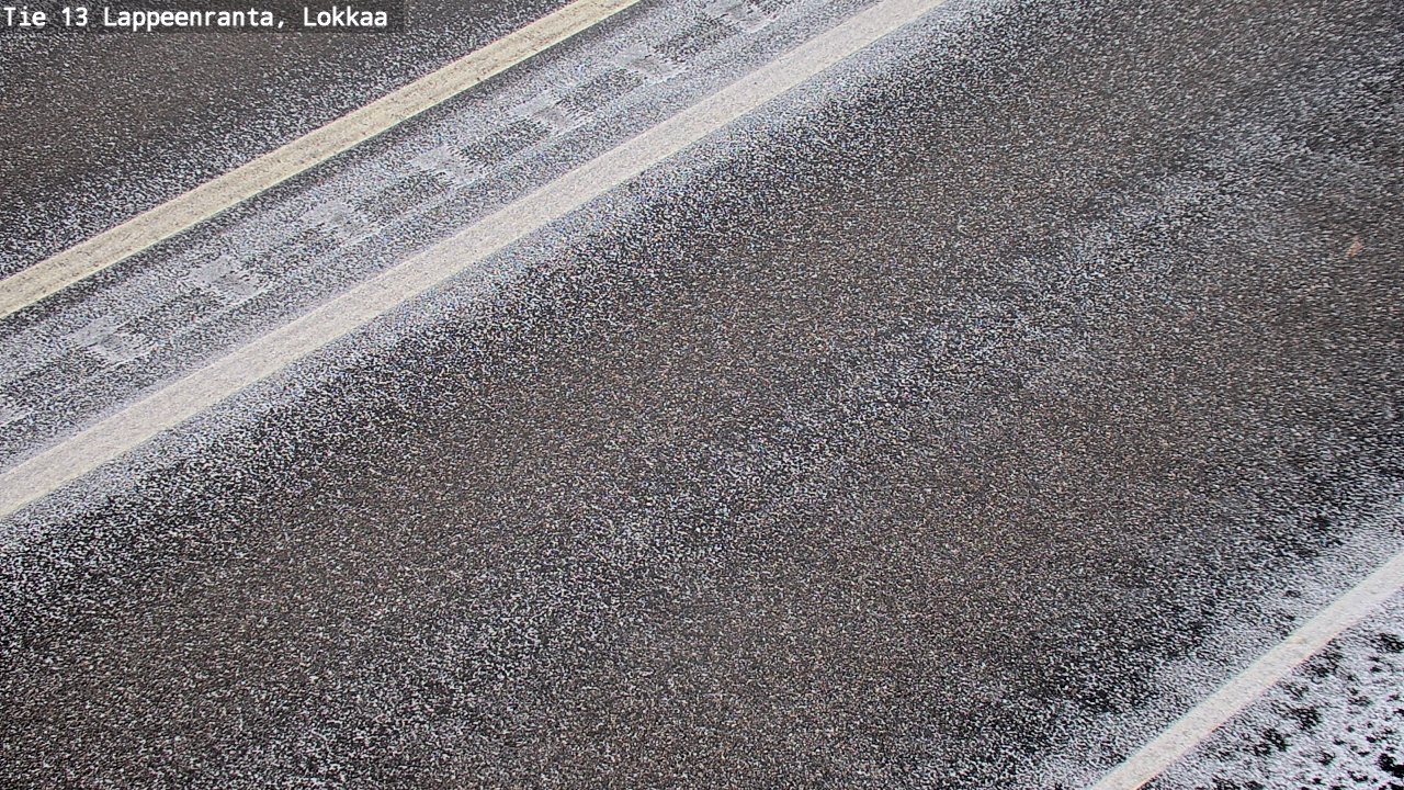 Kelikamerat Kuva Tie 13 Lokkaan suora, Lappeenranta, Etelä-Karjala