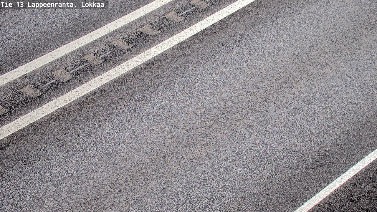 Kelikamerat Kuva Tie 13 Lokkaan suora, Lappeenranta, Etelä-Karjala