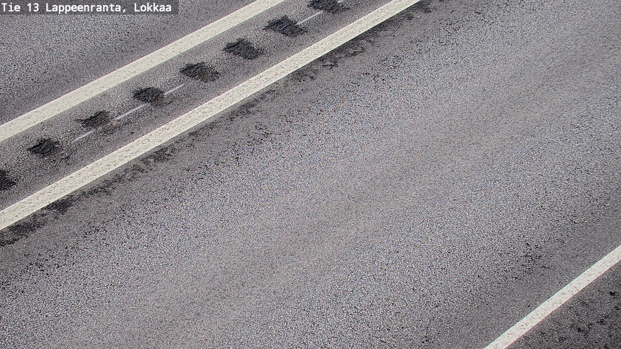 Weather Camera Image Väg 13 Lokkaa rakan, Lappeenranta, Etelä-Karjala