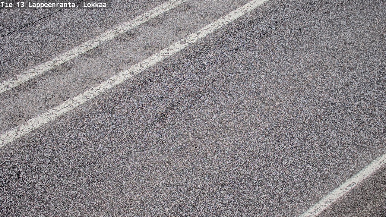 Kelikamerat Kuva Tie 13 Lokkaan suora, Lappeenranta, Etelä-Karjala