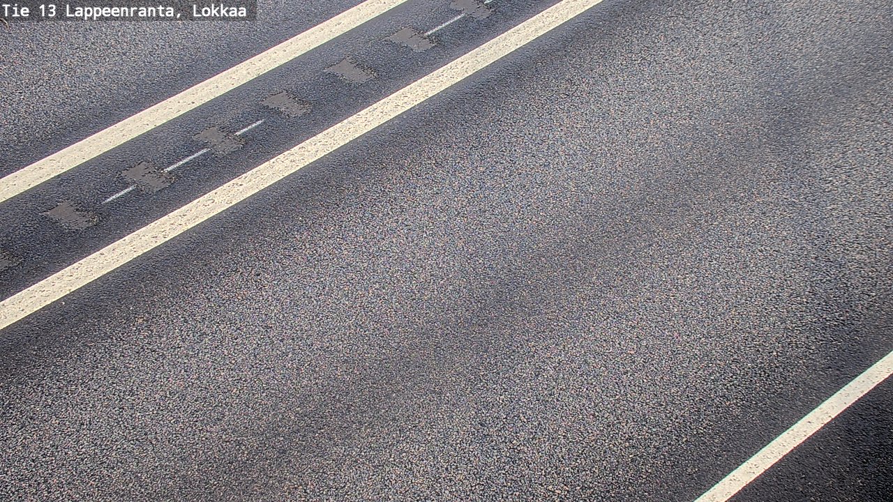 Weather Camera Image Väg 13 Lokkaa rakan, Lappeenranta, Etelä-Karjala