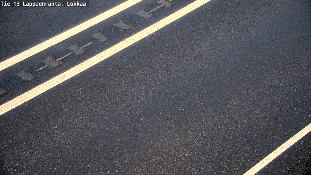 Weather Camera Image Väg 13 Lokkaa rakan, Lappeenranta, Etelä-Karjala
